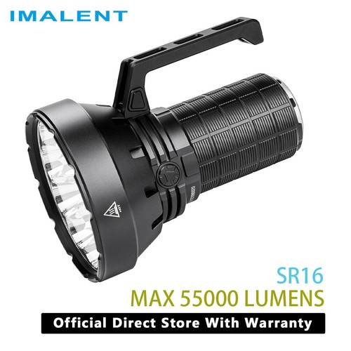 Imalent sr16 flashlight 55000 - flashlight,