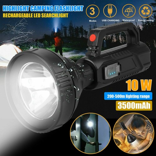 Rechargeable led searchlight - rechargeable,